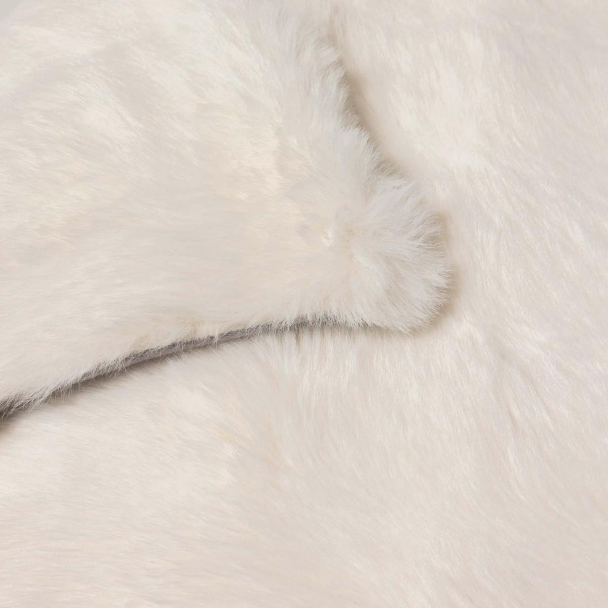 Paris Prix Plaid Imitation Fourrure  Mounty  125x150cm Naturel