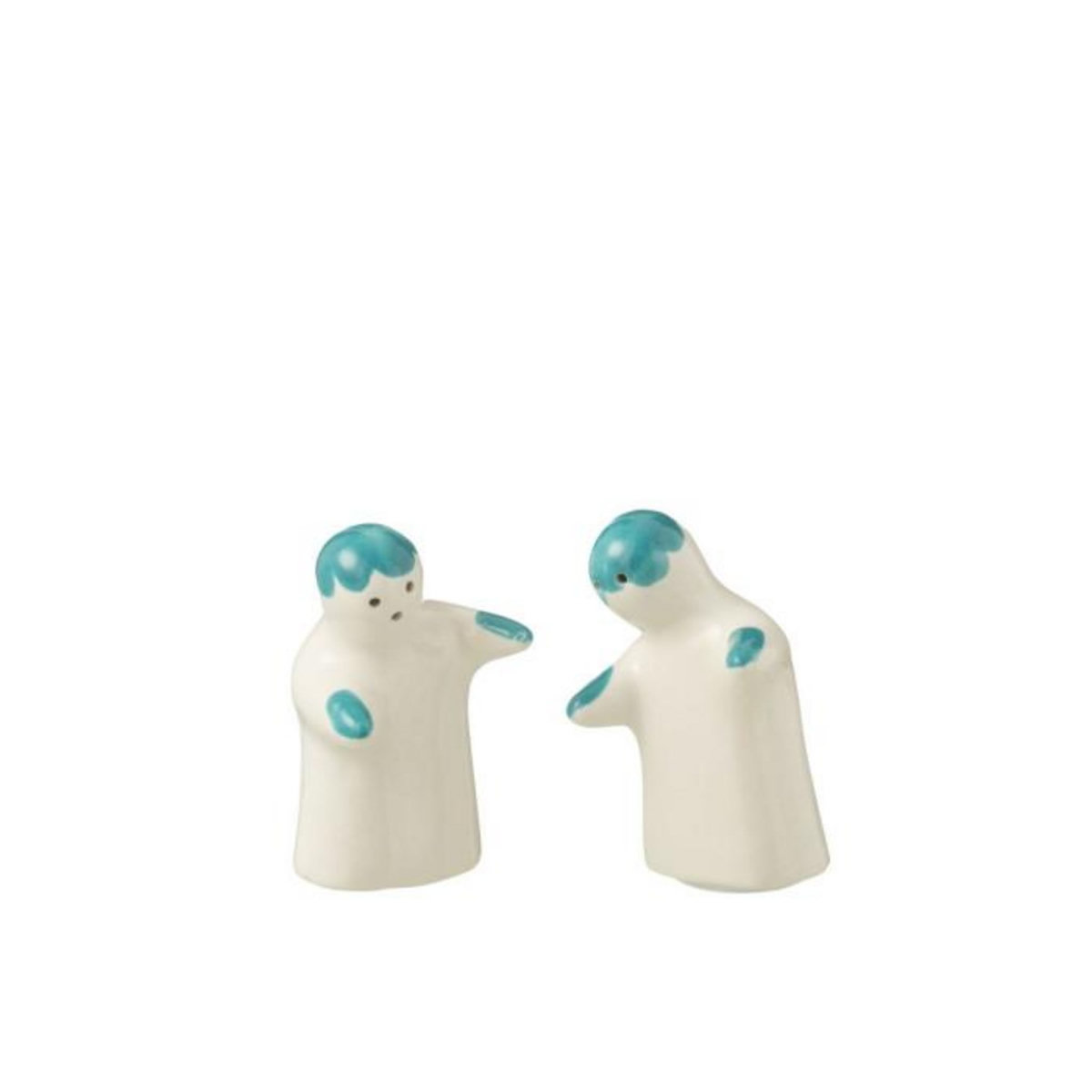 Paris Prix Salière & Poivrière en Céramique  Granada  8cm Bleu Aqua