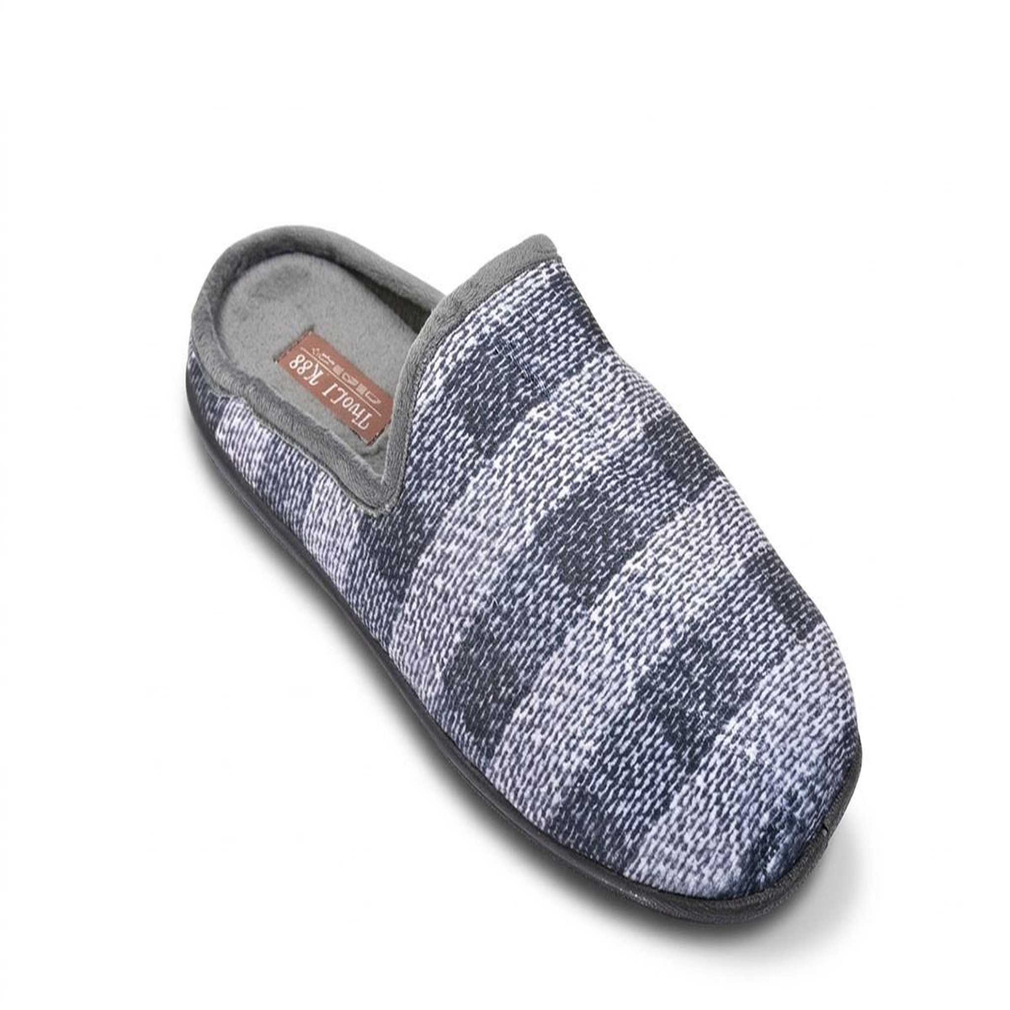 Voir la diapositive 1 : OZABI OZABI Pantoufles Homme Mule Chaudes Antiderapantes Confort