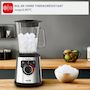 Voir la diapositive 3 : MOULINEX Blender perfect mix LM871D10 noir et metal