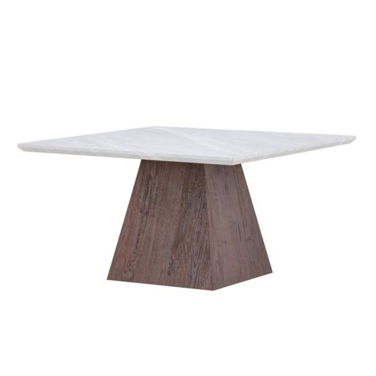 Paris Prix Table Basse Effet Marbre  Cael  80cm Gris & Marron