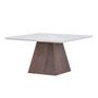 Voir la diapositive 2 : Paris Prix Table Basse Effet Marbre  Cael  80cm Gris & Marron