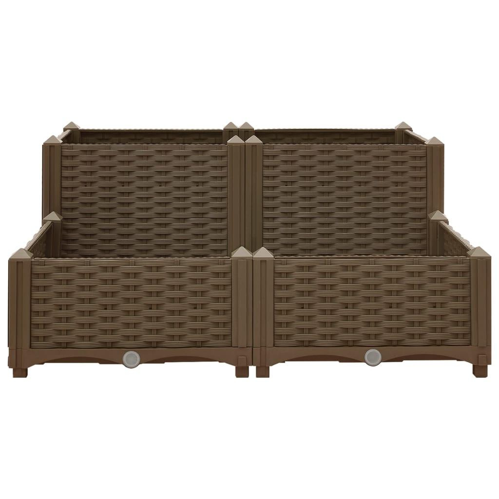 Voir la diapositive 3 : VIDAXL Lit sureleve 80x80x38 cm Polypropylene