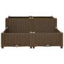 Voir la diapositive 3 : VIDAXL Lit sureleve 80x80x38 cm Polypropylene