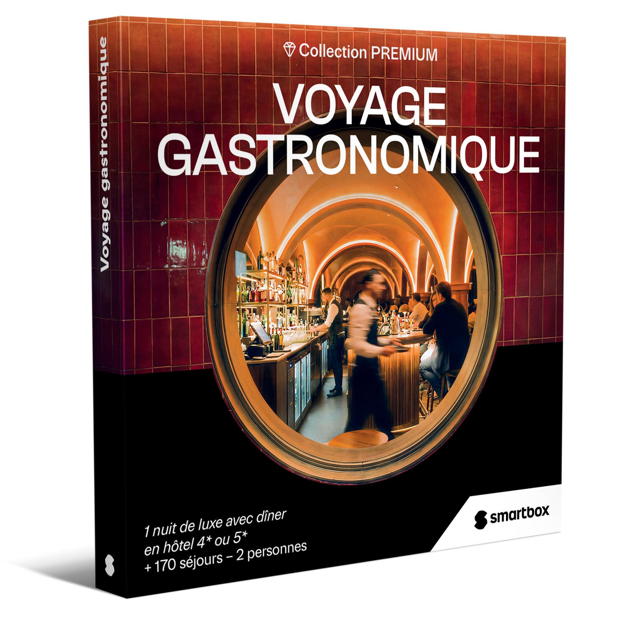 Smartbox Voyage gastronomique - coffret cadeau séjour