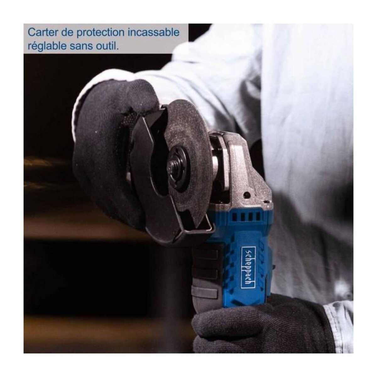 SCHEPPACH Meuleuse d'angle sans fil C-AG125-X