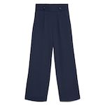 Vero Moda Pantalon  Femme Vero Moda May Button   S. Coloris disponibles : Bleu