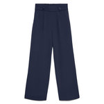 Vero Moda Pantalon  Femme Vero Moda May Button   S. Coloris disponibles : Bleu