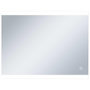 Voir la diapositive 2 : VIDAXL Miroir mural a LED de salle de bain et capteur tactile 80x60 cm