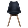 Voir la diapositive 3 : The Home Deco Factory Chaise scandinave avec coussin