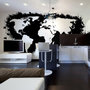 Voir la diapositive 1 : Paris Prix Papier Peint  White Continents, Black Oceans... II  450x270cm