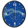 Voir la diapositive 3 : VIDAXL Horloge murale et echelles et aiguilles lumineuses bleu Ø30 cm