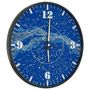 Voir la diapositive 3 : VIDAXL Horloge murale et echelles et aiguilles lumineuses bleu Ø30 cm