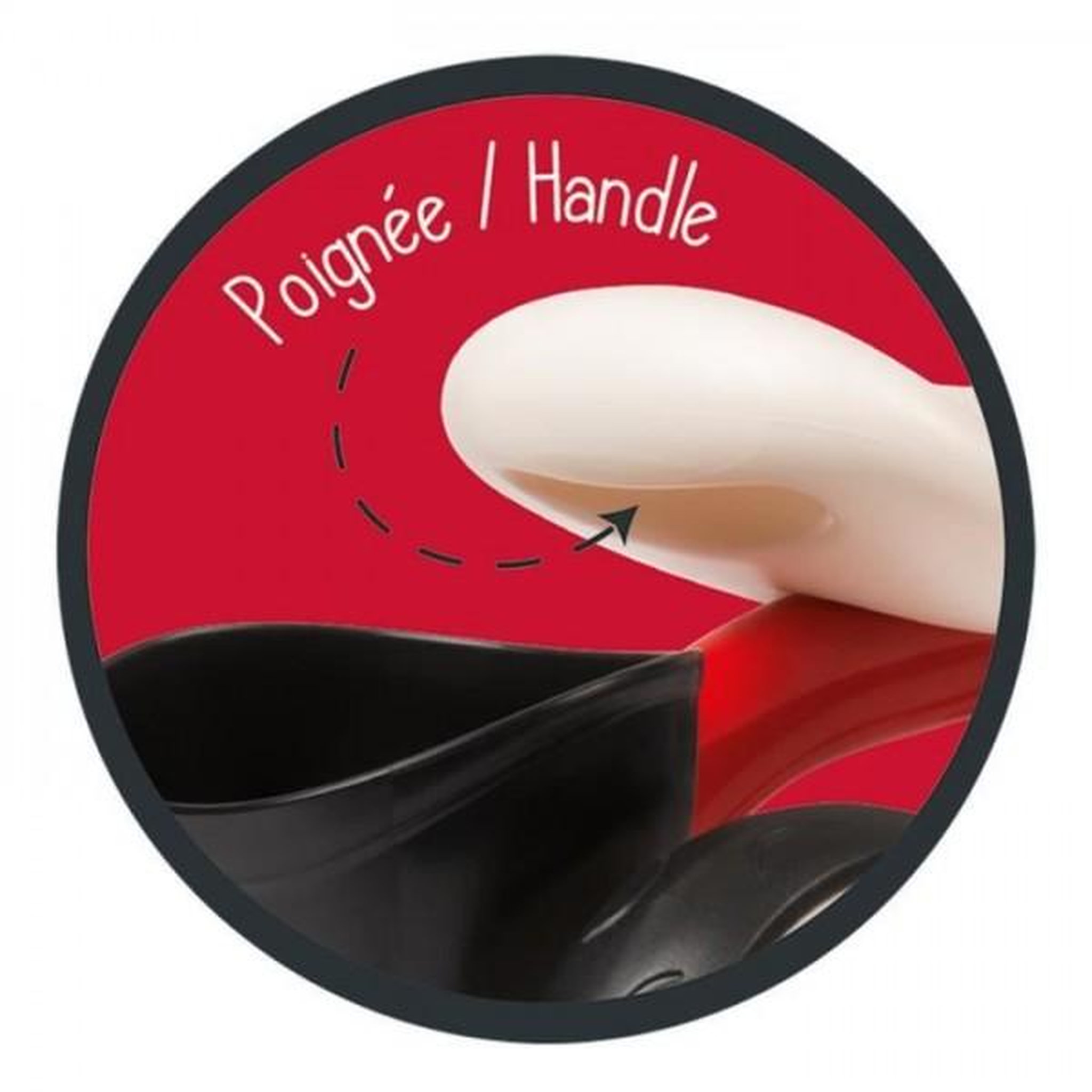 Voir la diapositive 5 : SMOBY Porteur Trotteur  Métal Rookie - Rouge - SMOBY - Pour Enfant des 12 mois - 4 roues silencieuses et poignée de transport