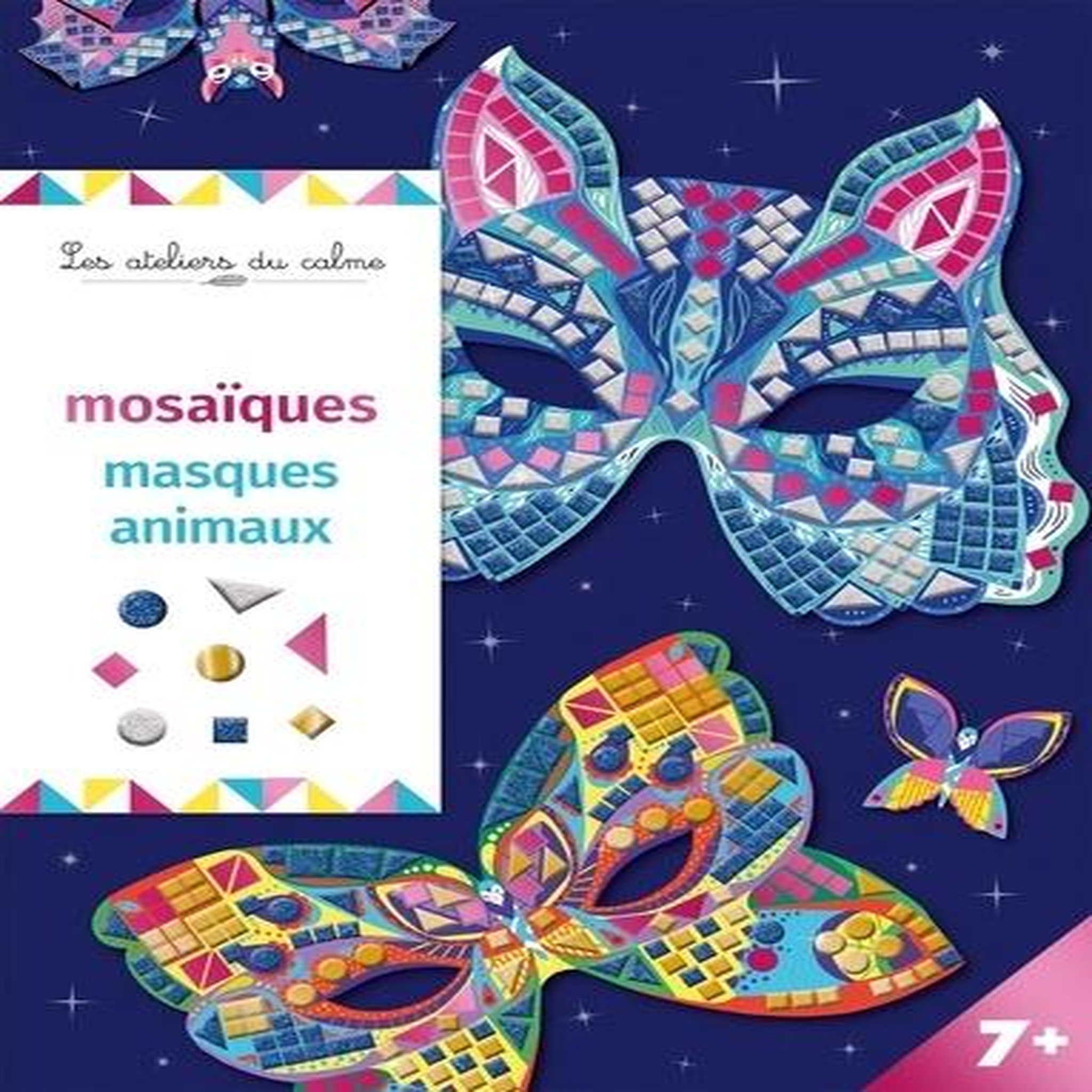 MOSAIQUES MASQUES ANIMAUX, Sileo Cinzia