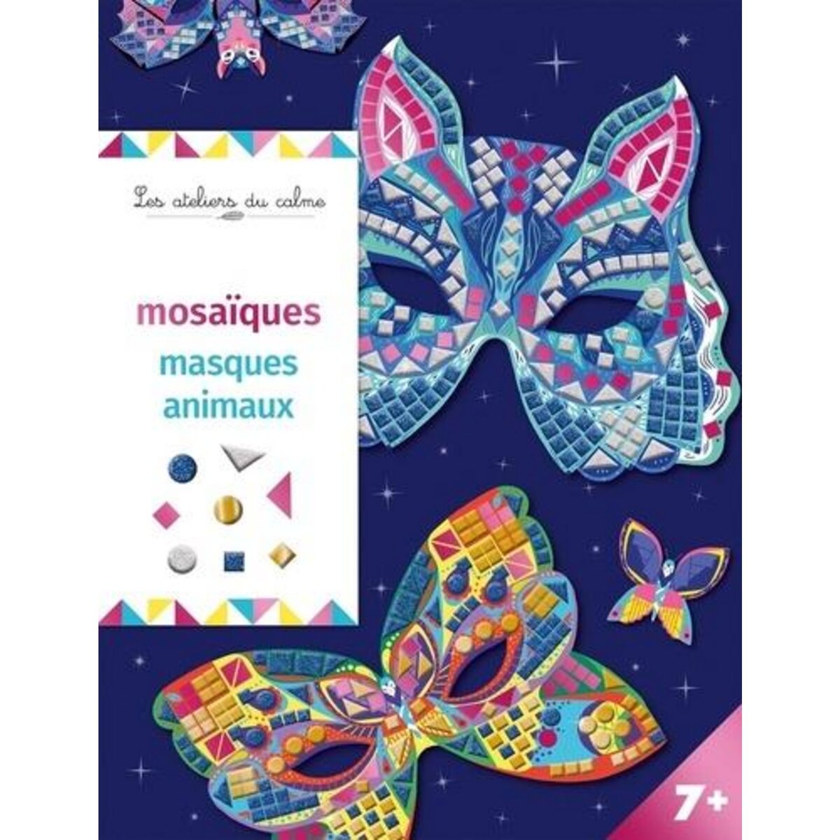 MOSAIQUES MASQUES ANIMAUX, Sileo Cinzia