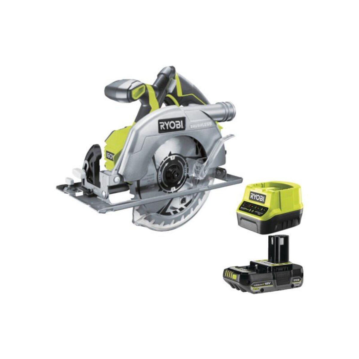 Scie sabre Brushless RYOBI 18V OnePlus - sans batterie ni chargeur R18RS7-0  - Espace Bricolage