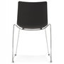 Voir la diapositive 3 : Paris Prix Chaise Design  Rovigo  83cm Noir