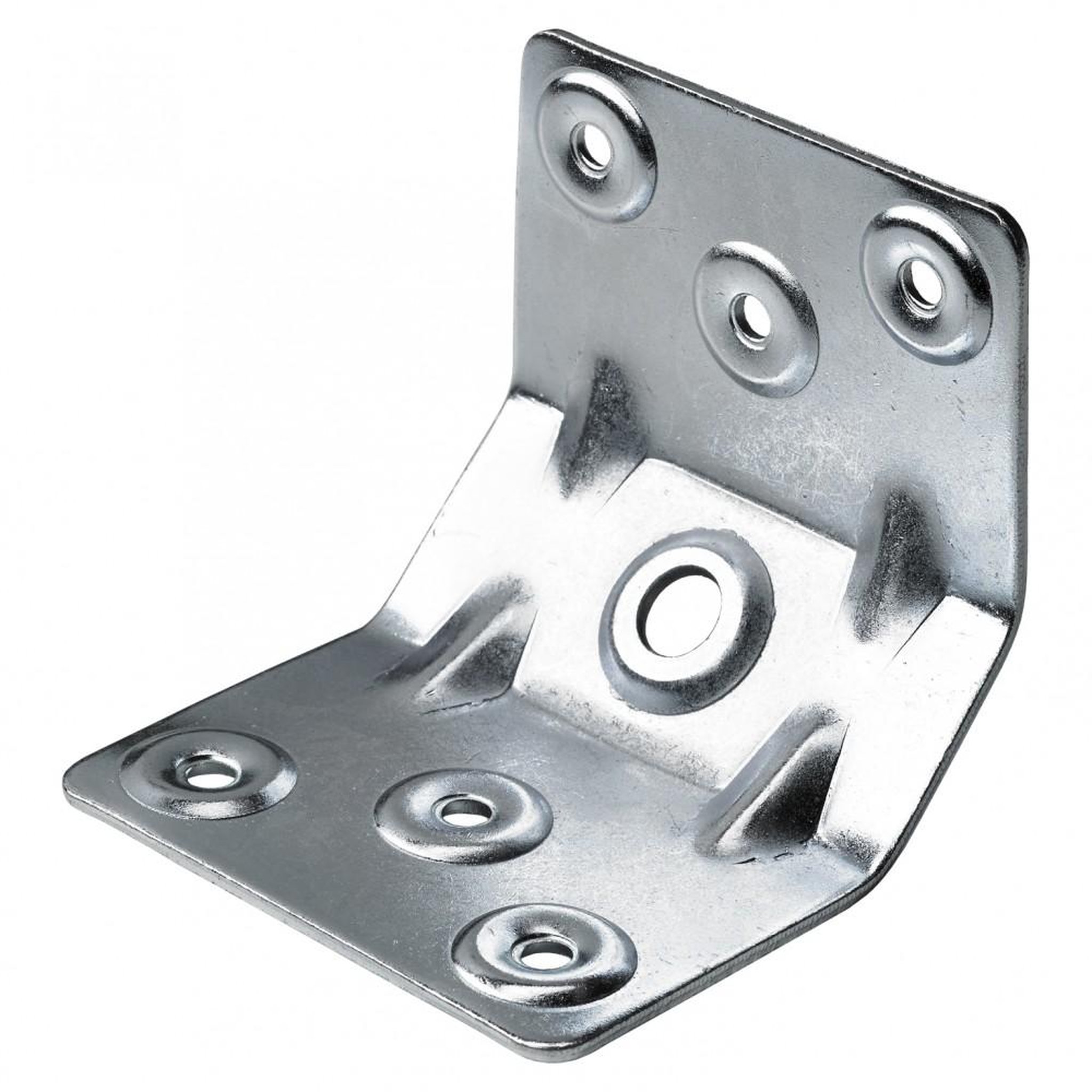 CENTRALE BRICO 1 renfort d'angle pour table acier zingué HETTICH, l.70 mm