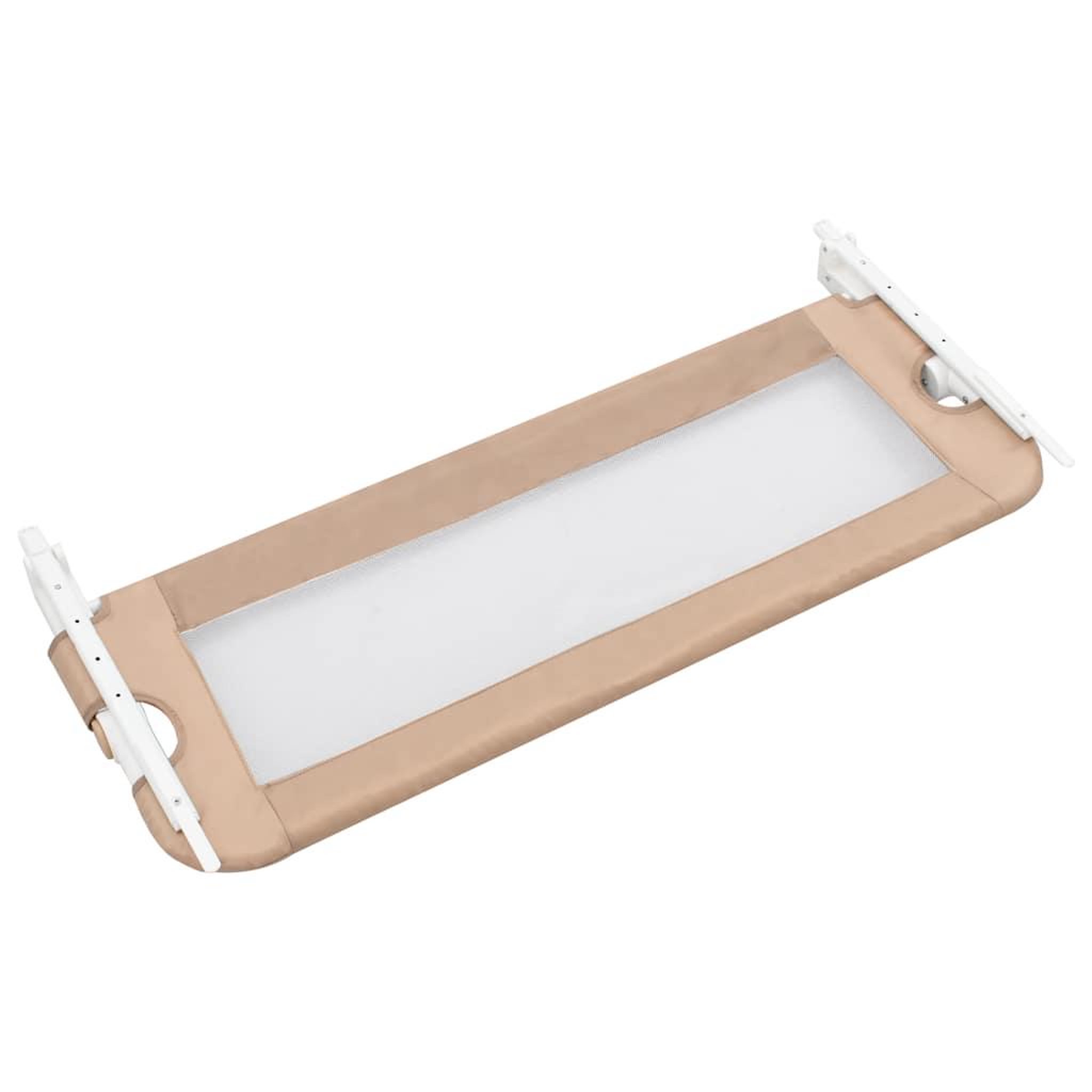 Voir la diapositive 4 : VIDAXL Barriere de lit enfant Taupe 102x42 cm Polyester