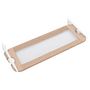 Voir la diapositive 4 : VIDAXL Barriere de lit enfant Taupe 102x42 cm Polyester