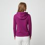Voir la diapositive 3 : IN EXTENSO Sweat de sport zippé à capuche rose femme