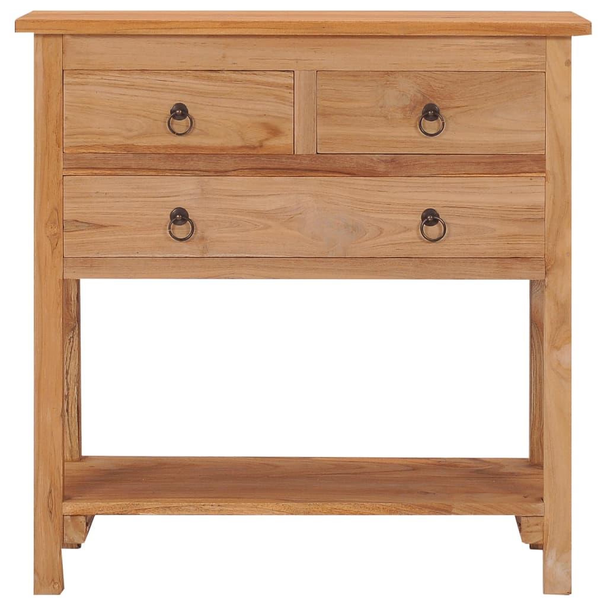 Voir la diapositive 3 : VIDAXL Buffet 78x35x80 cm bois de teck massif