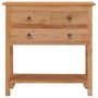 Voir la diapositive 3 : VIDAXL Buffet 78x35x80 cm bois de teck massif