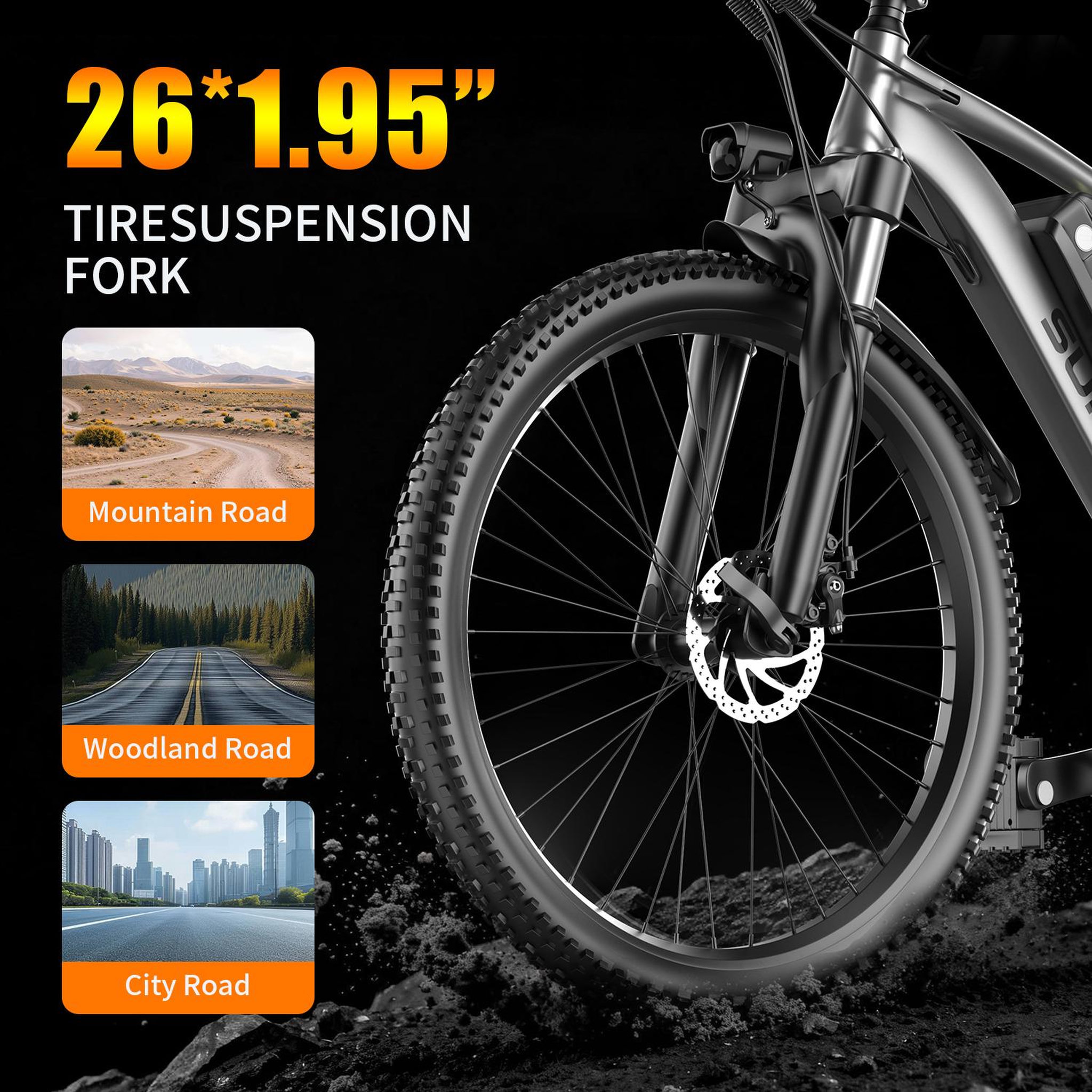 Voir la diapositive 2 : TOOFLY Vélo électrique toofly g73 250 w