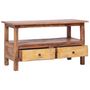 Voir la diapositive 2 : VIDAXL Meuble TV 90x40x50 cm Bois de recuperation massif