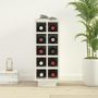 Voir la diapositive 3 : VIDAXL Armoire à vin Blanc 23x34x61 cm Bois de pin massif