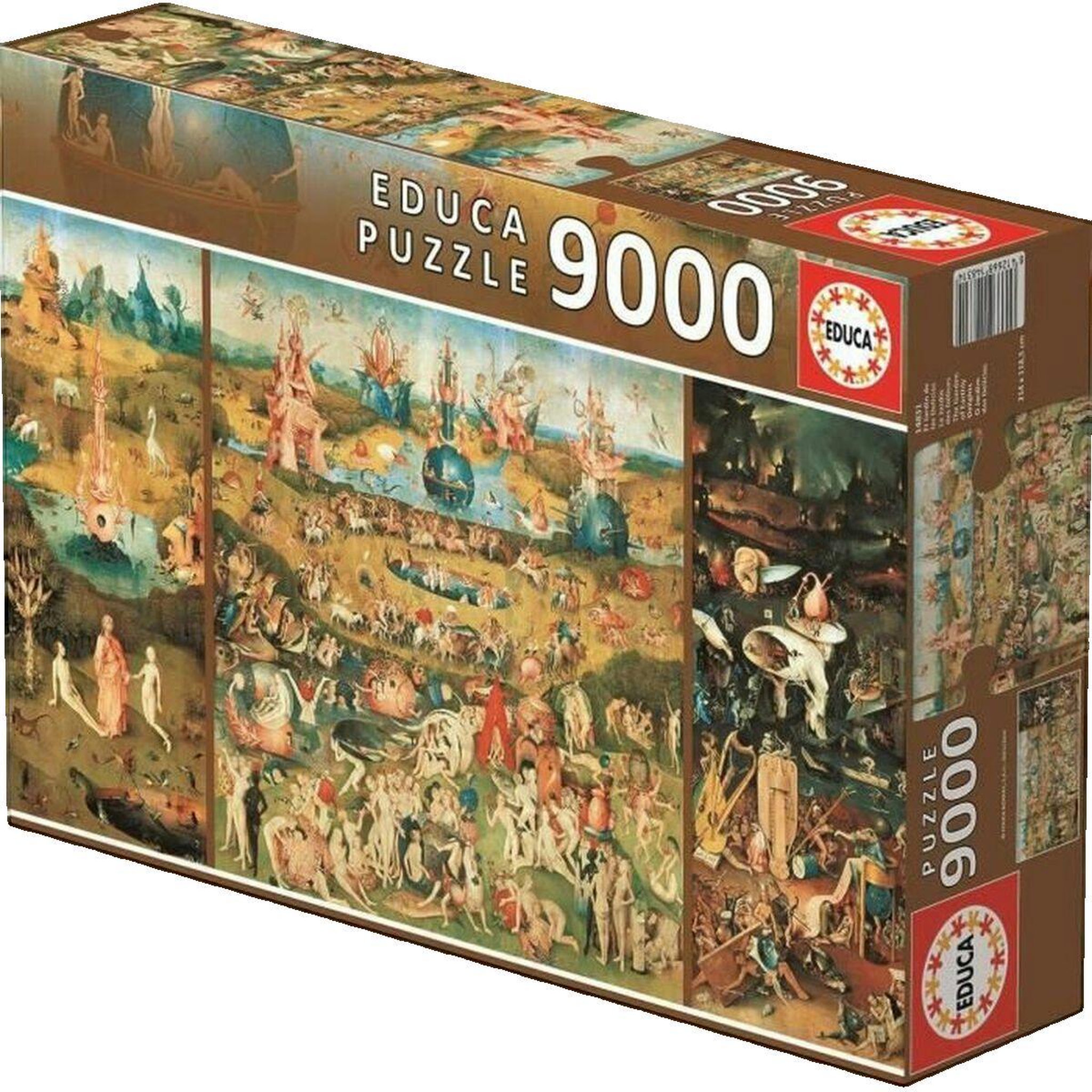 EDUCA Puzzle educa-borras Le Jardin des Délices 9000 pièces