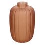 Voir la diapositive 1 : ATMOSPHERA Vase en Verre Fumé  Tigy  25cm Ambre