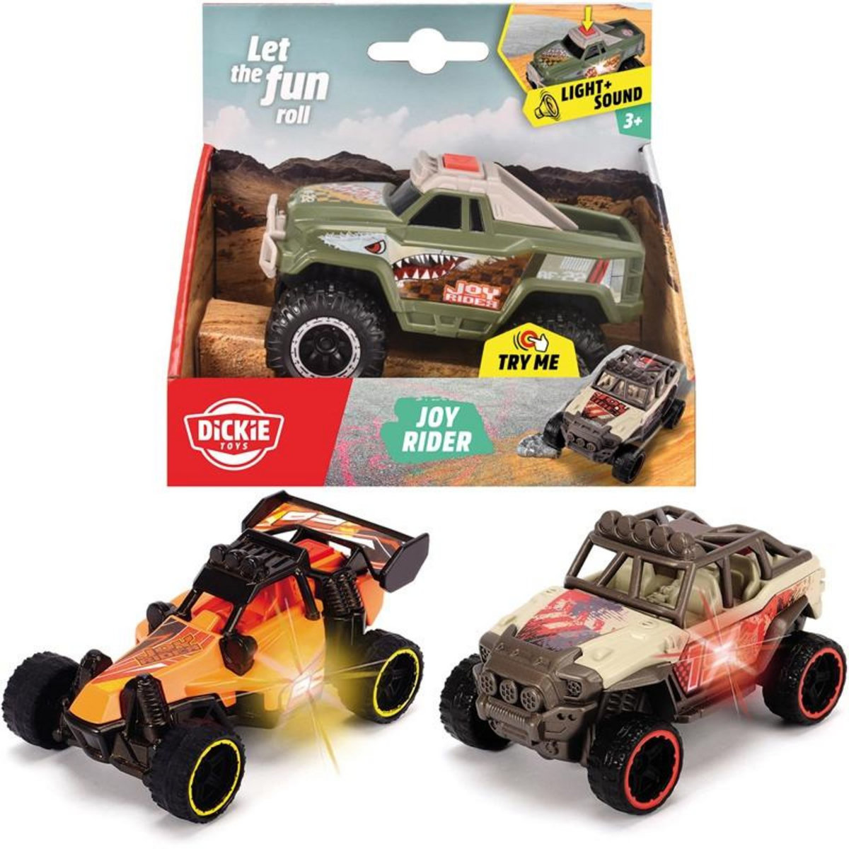 SMOBY VEH 11CM DICKIE JOYRIDER ASSORTIMENT Smoby SMY203761000