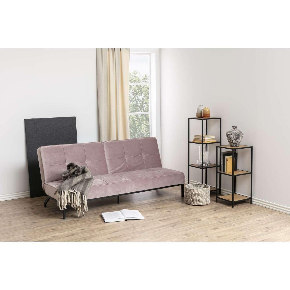 TOILINUX Canapé convertible Peruga - 3 places