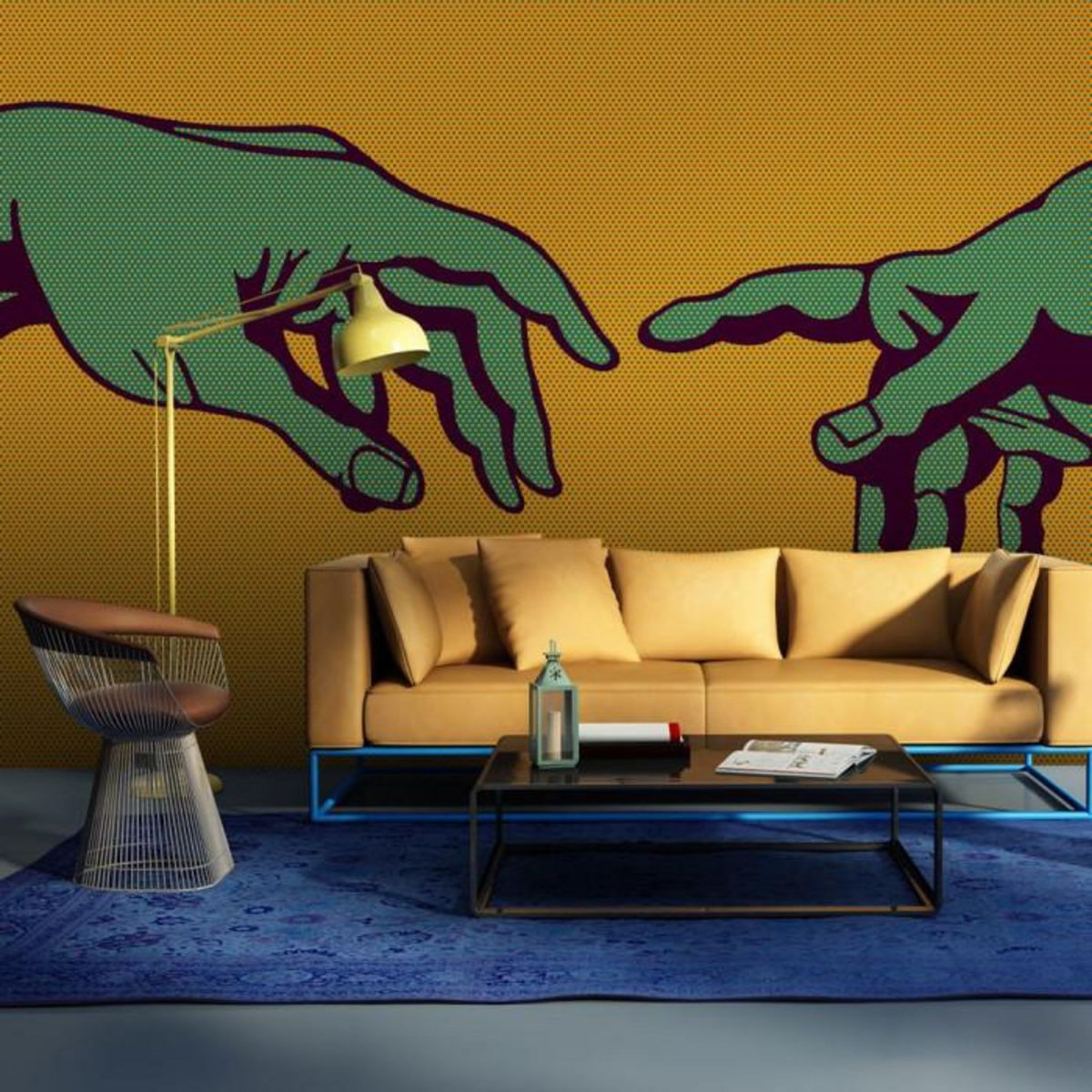 Paris Prix Papier Peint  Green Touch