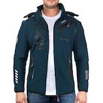 GEOGRAPHICAL NORWAY Parka Softshell  Homme Geographical Norway GN ROYAUTE. Coloris disponibles : Bleu