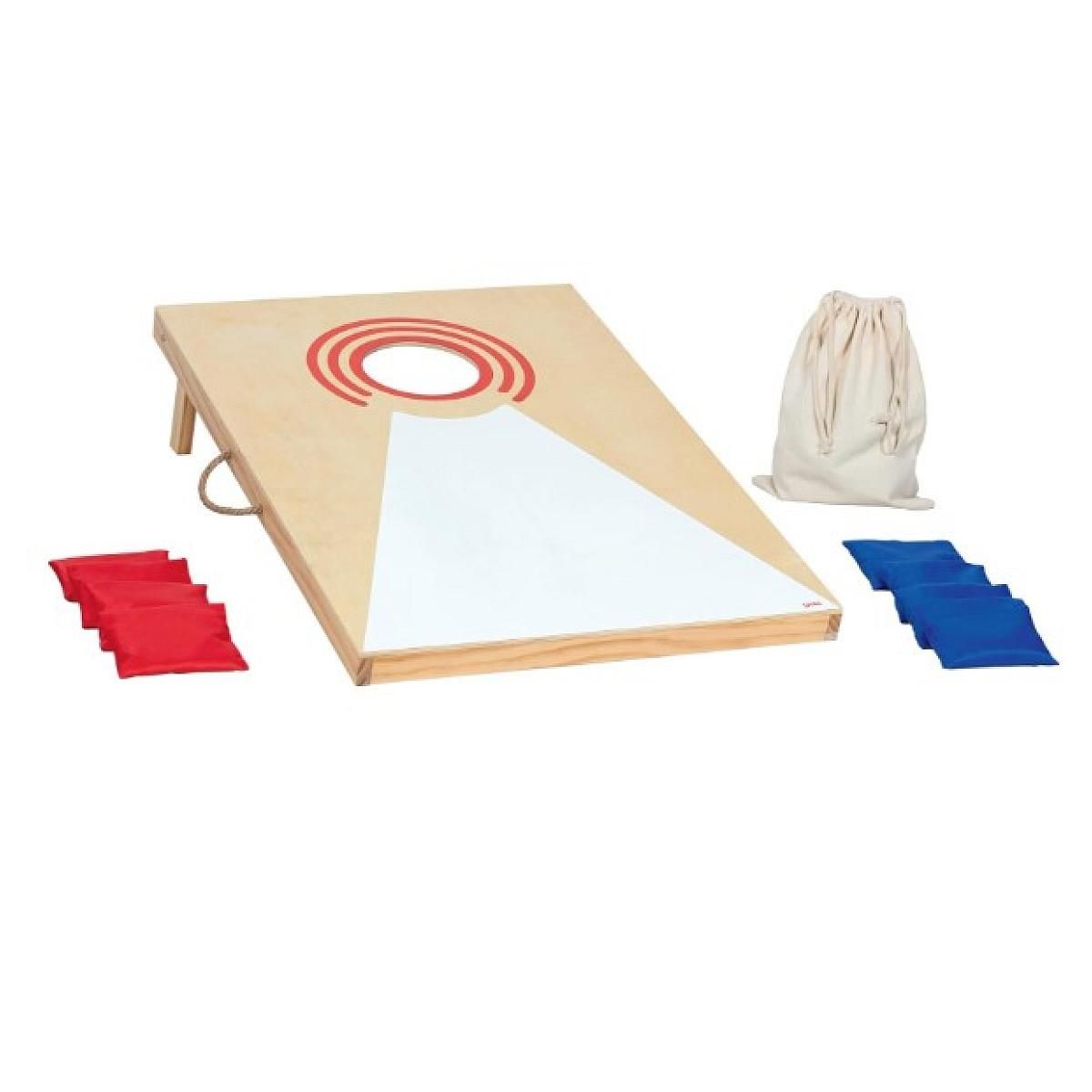 Goki Jeu de lancer Cornholeavec 8 sacs