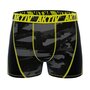 Voir la diapositive 3 : FREEGUN Lot de 4 Boxers homme Aktiv Sport Fluo surpiqûres colorées