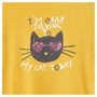 Voir la diapositive 2 : IN EXTENSO T-shirt manches longues à sequins reversibles chat fille