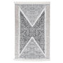 Voir la diapositive 1 : VIDAXL Tapis Noir et gris 160x230 cm Coton