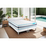 Voir la diapositive 1 : BODYCARE Ensemble BODYZONE 180x200 Ressorts ensachés 3 zones Ultra épaisseur