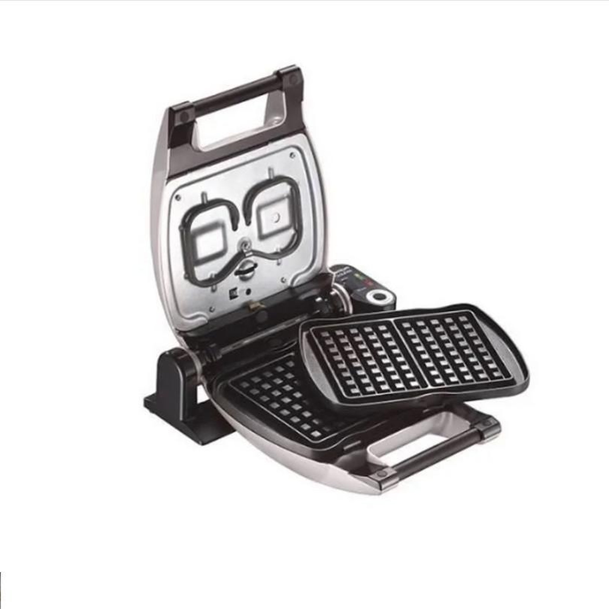 Voir la diapositive 2 : LAGRANGE Gaufrier 1200w gris - 019233