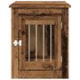 Voir la diapositive 4 : VIDAXL Meuble de cage chiens vieux bois 55x75x65 cm bois d'ingenierie