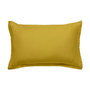 Voir la diapositive 1 : FUTURE HOME Taie d'oreiller en coton 57 fils unie