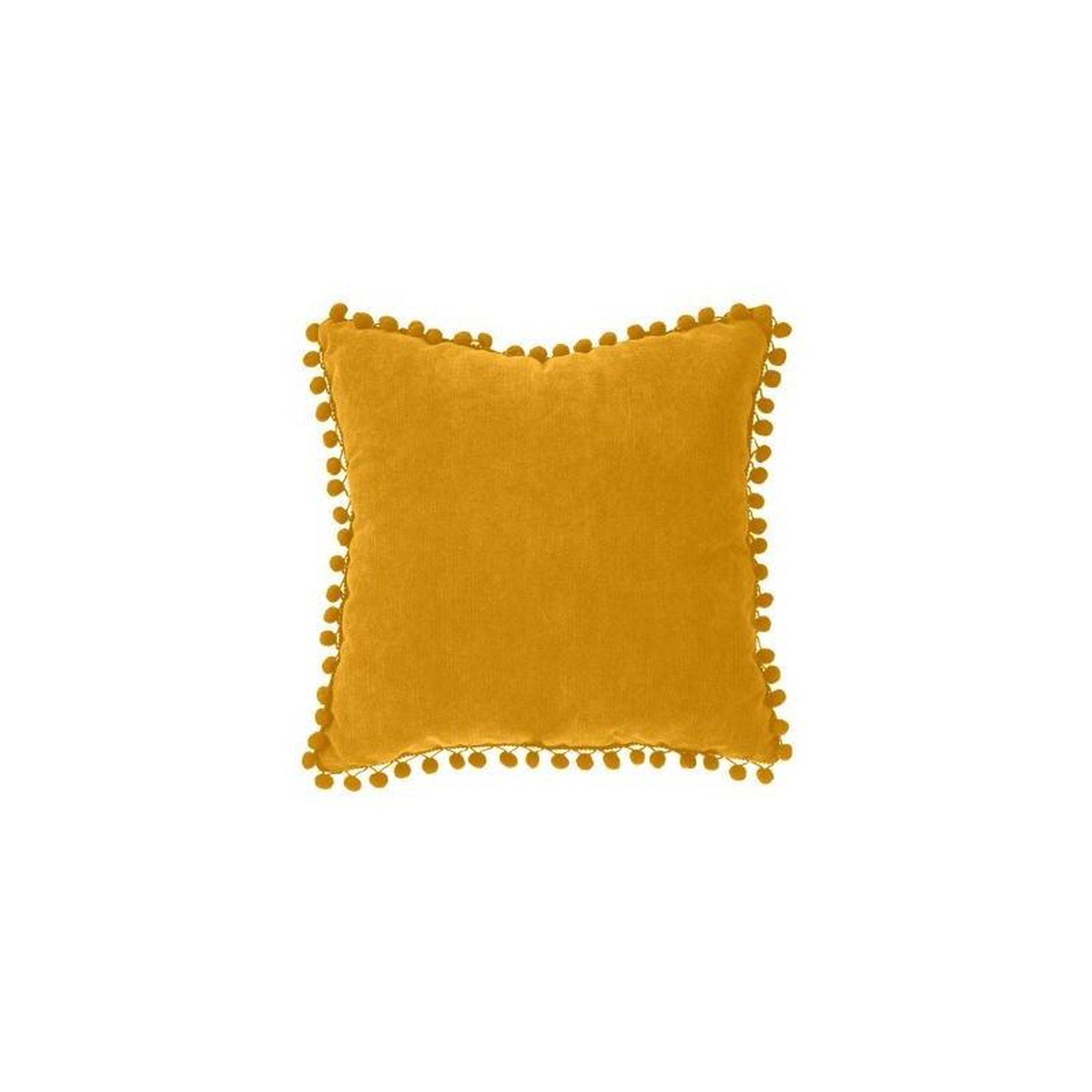 ATMOSPHERA Coussin pompons 40 x 40 cm Atmosphera
