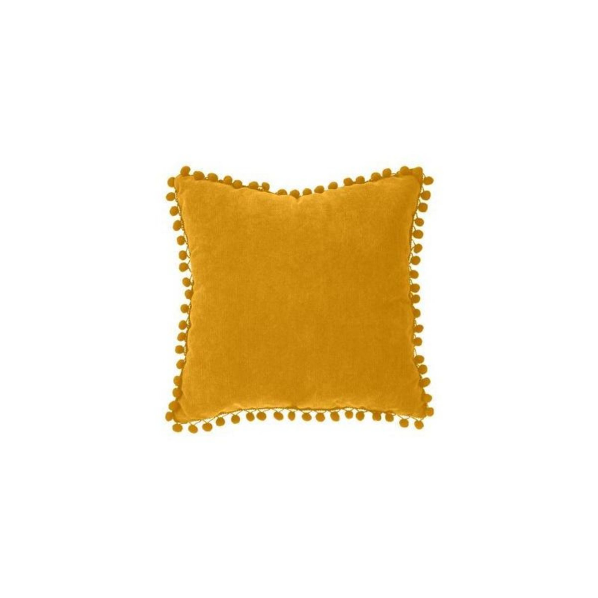 ATMOSPHERA Coussin pompons 40 x 40 cm Atmosphera