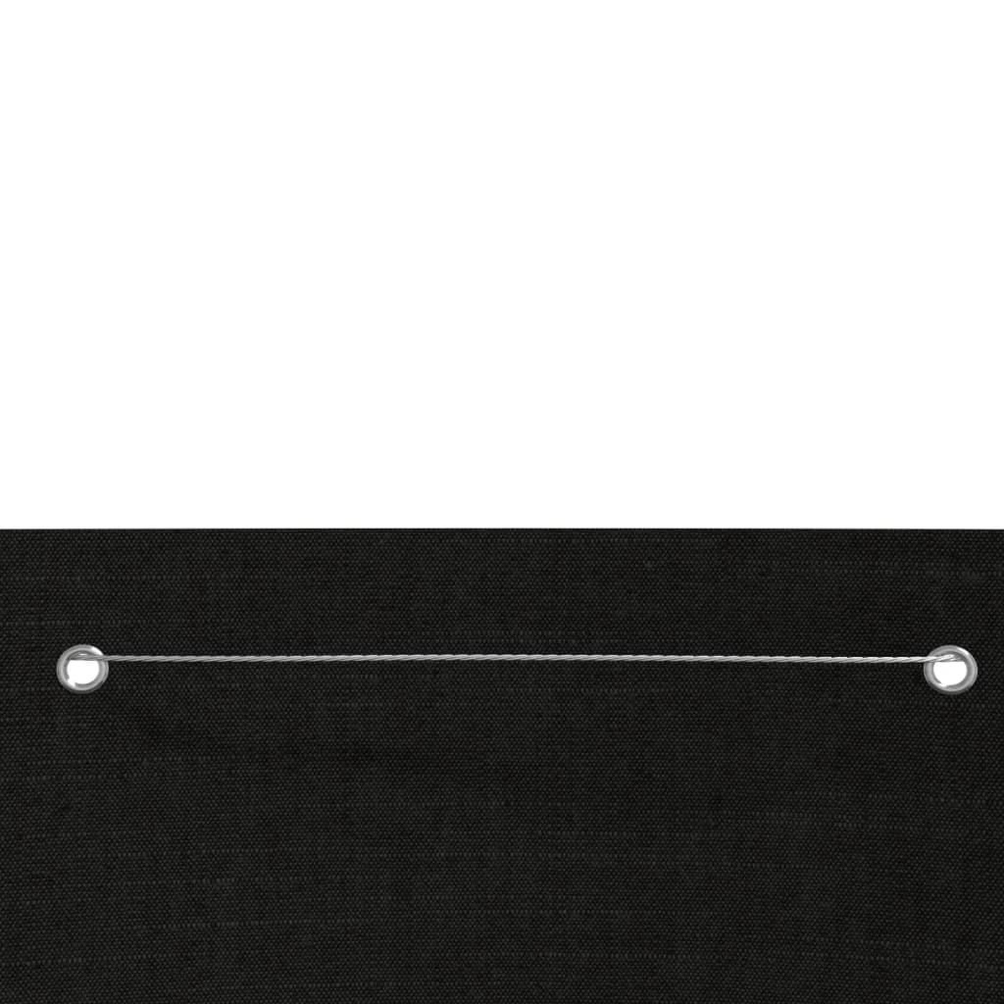 Voir la diapositive 3 : VIDAXL Ecran de balcon Noir 140x240 cm Tissu Oxford