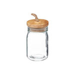 FIVE Bocal en Verre & Bois  Zula  210 ml Transparent