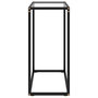 Voir la diapositive 3 : VIDAXL Table console Transparent 60x35x75 cm Verre trempe